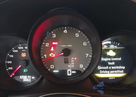 2016 Porsche Macan S z USA, uszkodzony, nr VIN WP1AB2A5XGLB45381